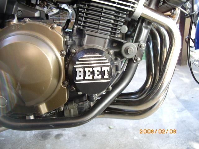 ポケットいっぱい BEET XJR400 ポイントカバー（左）ゴールド BEET