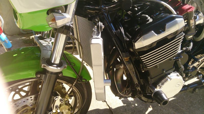 ZRX1200 アクティブ ビックラジエーターKit ZRX1100/DAEG/GPZ900Rにも 