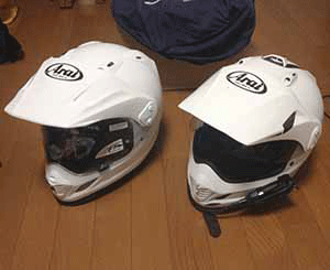 HONDA 400X Arai:アライ TOUR-CROSS3 [ツアークロス3 グラスホワイト