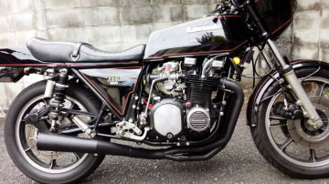 PMC:ピーエムシー S1-TYPE メガホンエキゾーストマフラーを使った