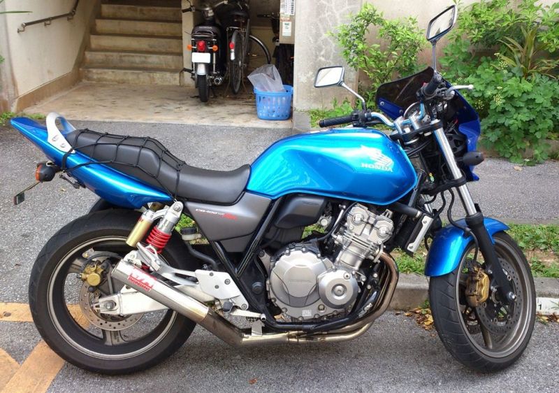 超激安安いcb400sf nc42用　モリワキ　ショート菅 パーツ