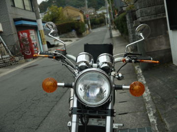 YAMAHA SR400 POSH Faith:ポッシュ フェイス ショートミラー