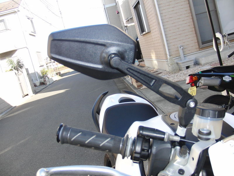 Webike Hurricane ハリケーン アジャストミラー タイプii Ha6219 01 ミラー類 通販