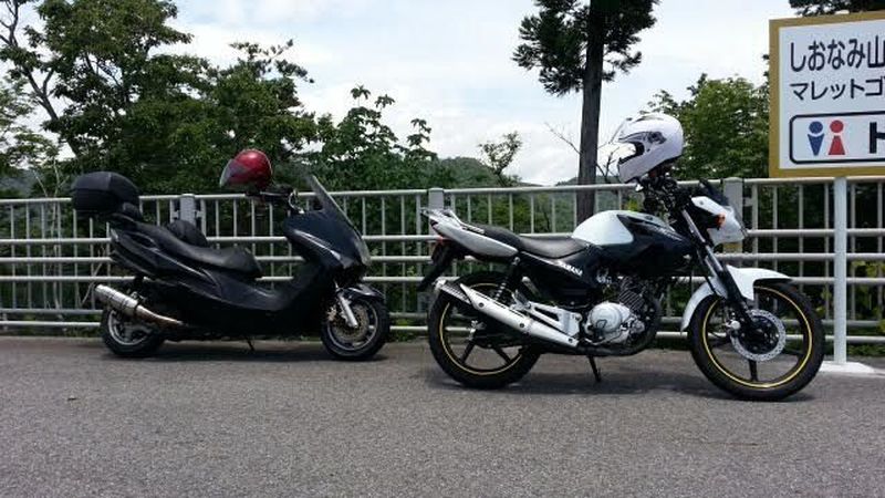 Yamaha マジェスティ125 愛車2台カスタム 同時ツー八百津町 2りんかん Ybr125ed マジェスティー125 ウェビックコミュニティ