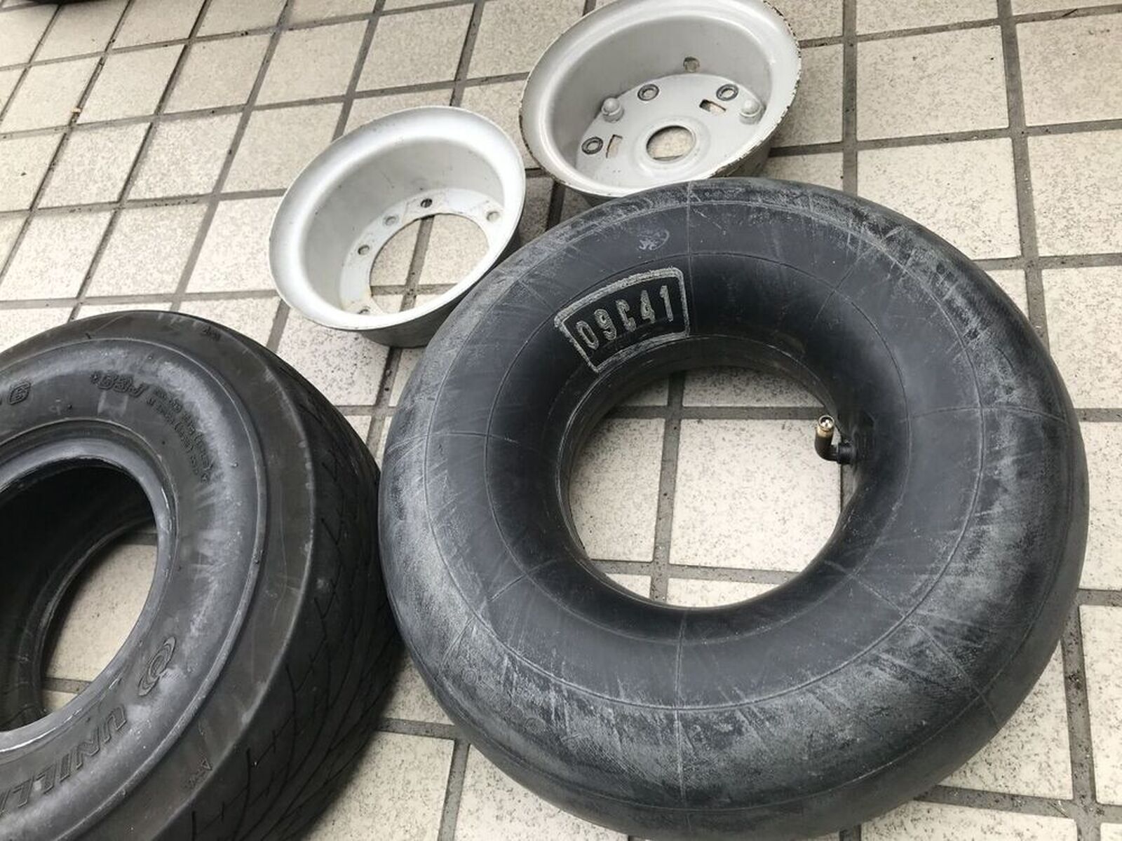 Honda ジャイロup ジャイロ君 パンクしたよー ついでにホイールの凹み修正も ウェビックコミュニティ