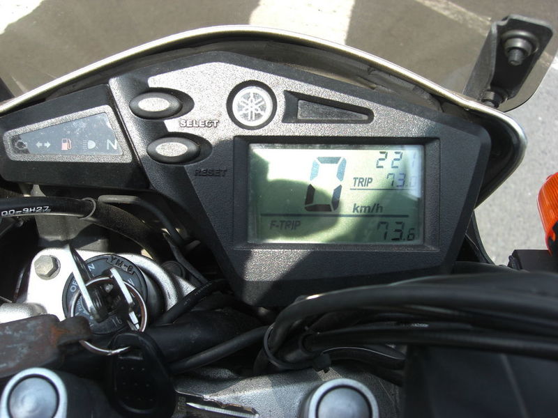 Yamaha セロー 250 給油ランプが点灯したらどのくらいの距離が走れるか試してみた ウェビックコミュニティ