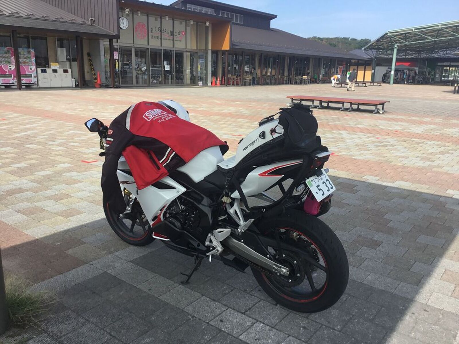 Honda Cbr250rr 17 1年点検へ ホンダドリーム小山店へ入院 ウェビックコミュニティ