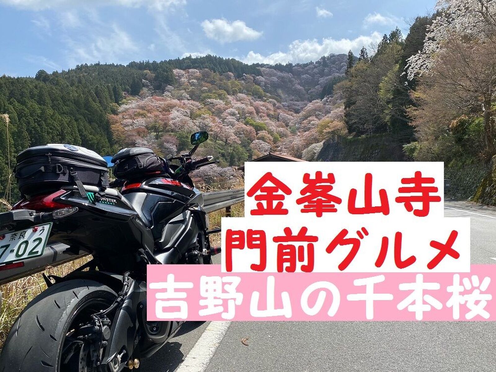 Suzuki Katana 吉野山の千本桜 金峯山寺門前グルメ ウェビックコミュニティ