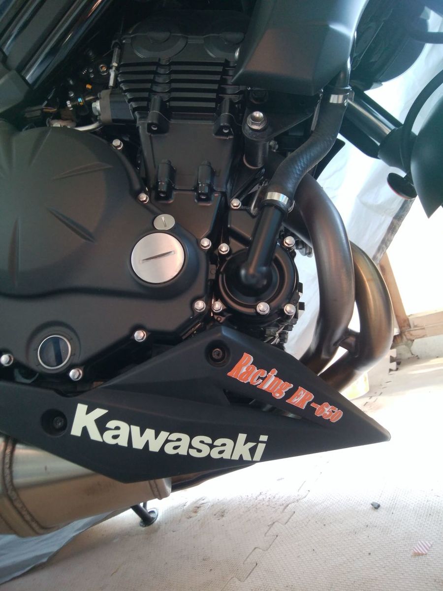 Kawasaki Er 6n 自作ステッカー リムステッカー スクリーン ウェビックコミュニティ