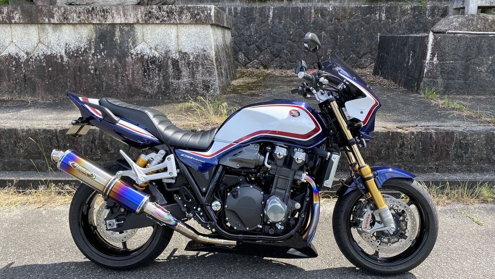 ギースハワード さんの Cb1300スーパーフォア 愛車紹介 カスタムhack Cb1300sf Sp ウェビックコミュニティ