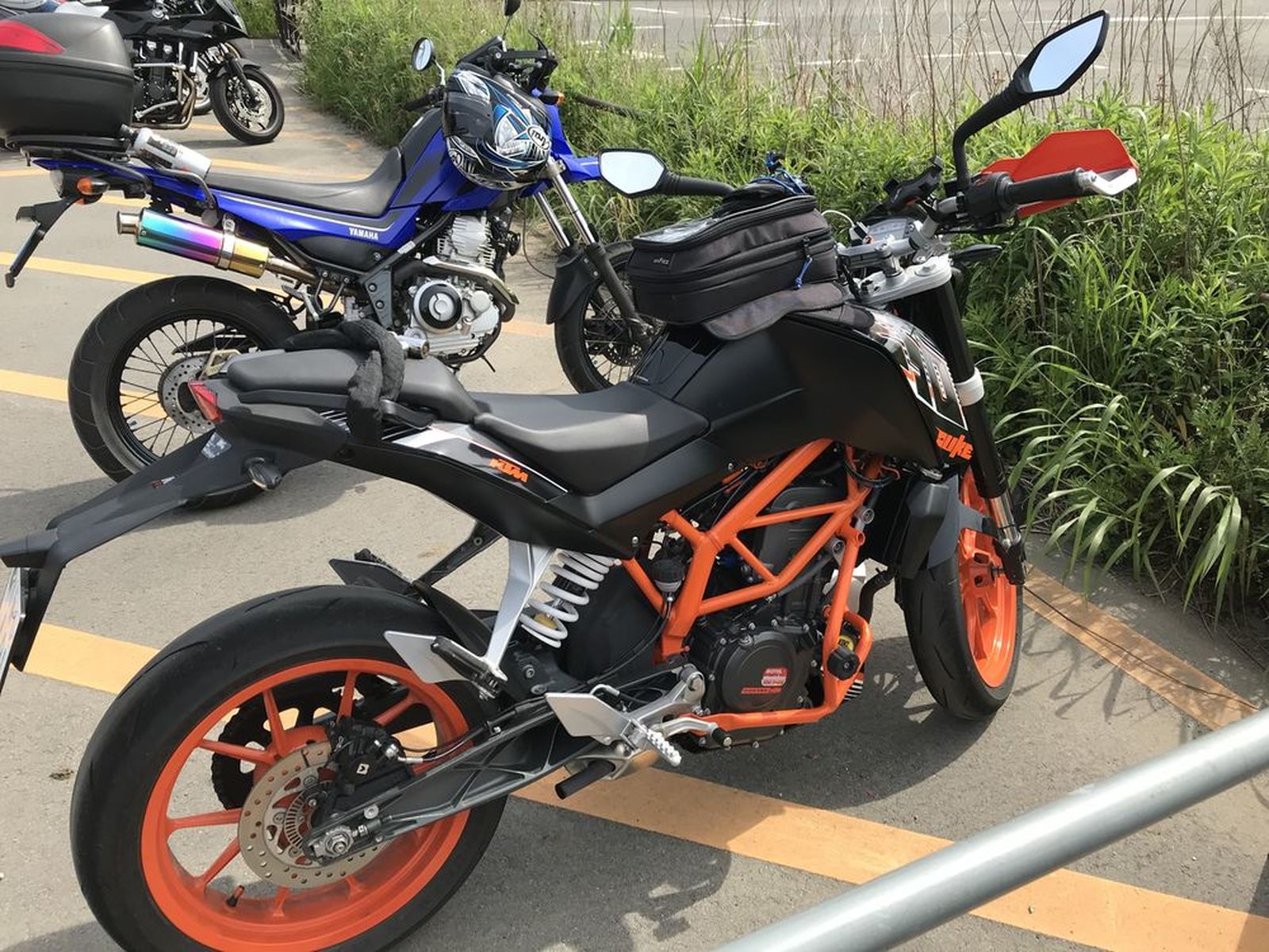 Yamaha Xt250x 警視庁の二輪実技教室で 松田光市選手 直伝ライテク Vol 2 を活用してみたら 千鳥走行 が楽々と出来るようになった ウェビックコミュニティ