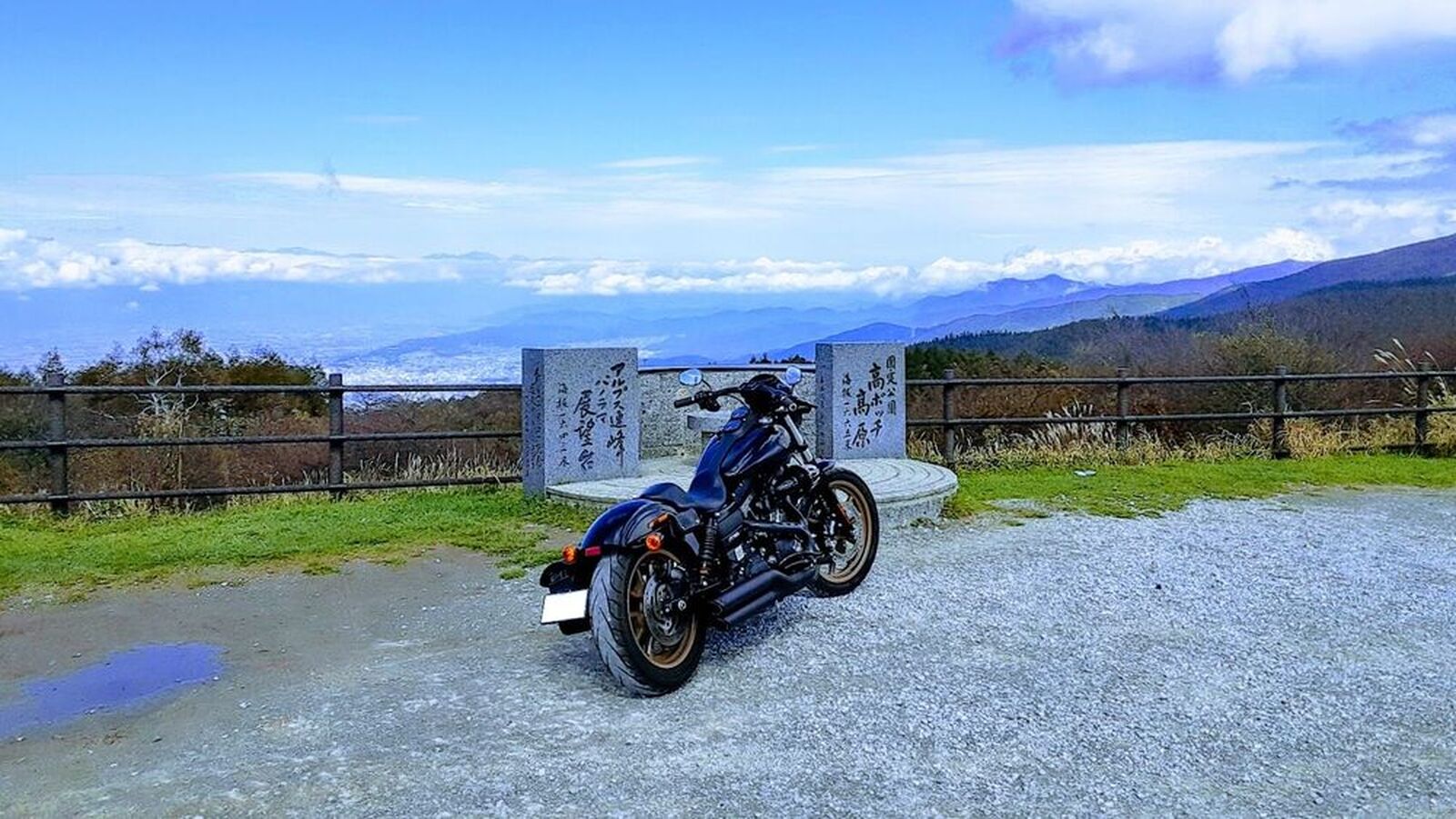Harley Davidson Fxdls Dyna Lowrider S ビーナスライン 高ボッチ 長野の美しすぎる景勝地 ウェビックコミュニティ