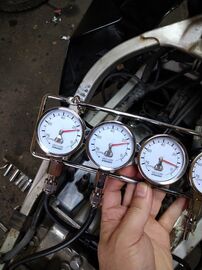 VT250FE キャブOH 同調