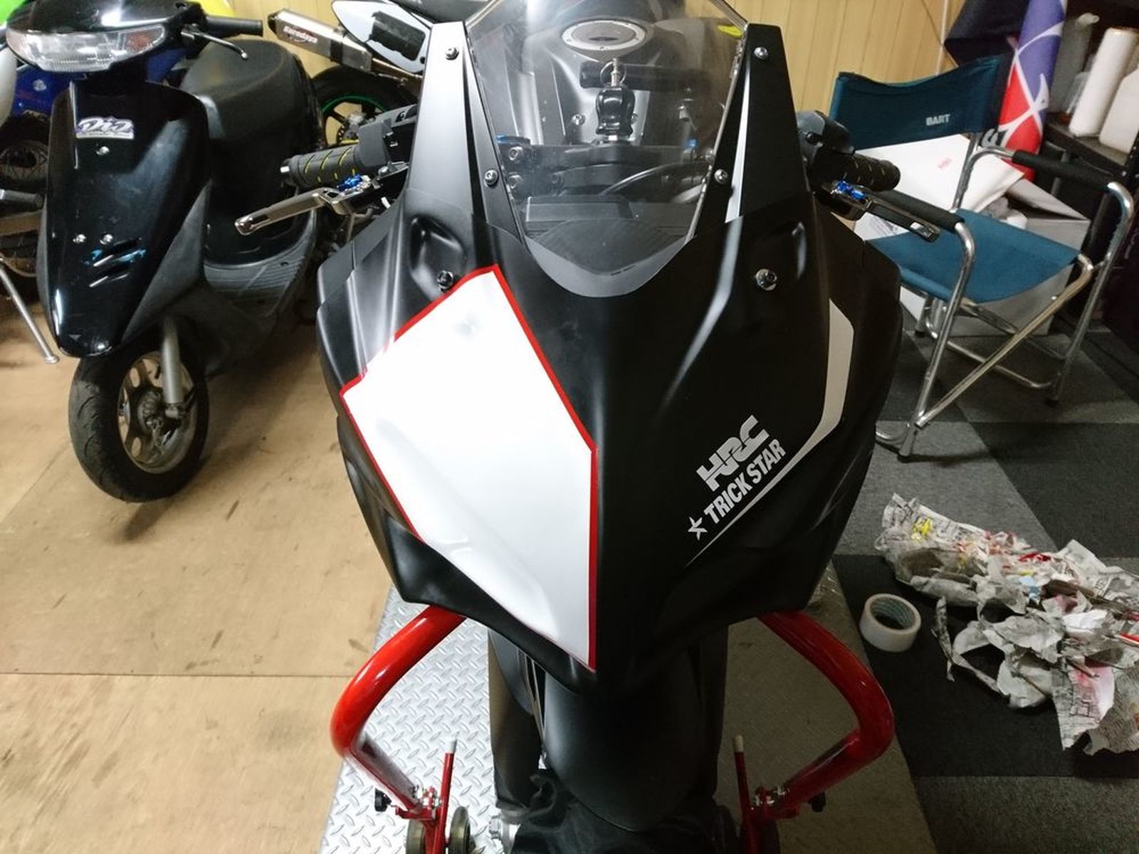 Honda Cbr250rr A Tech カウル塗装 ウェビックコミュニティ