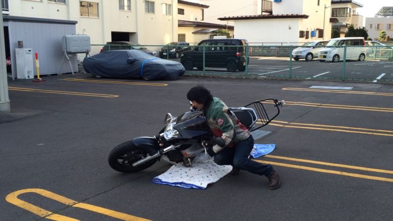 バイクの起こし方 ウェビックコミュニティ