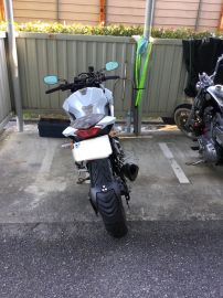 KAWASAKI Z250 M.A.D.:マッド マッドガードを使った、Kzyさんのバイク