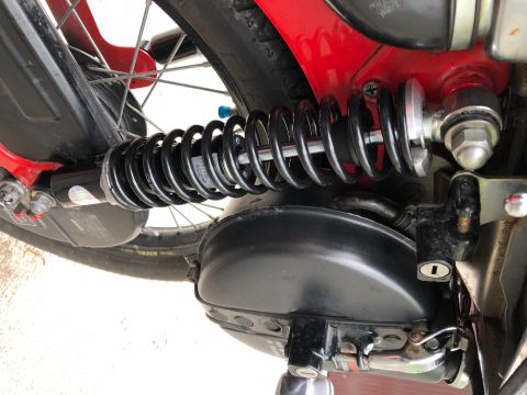 即納 最大半額 無料雑誌付き アイコン グランドマジェスティ400 アイコンサスペンション 黒ボディ 黒スプリング Ikon 超美品