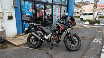 SUZUKI Vストローム250SX YOSHIMURA:ヨシムラ 機械曲R-77Sサイクロン