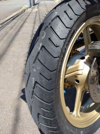 KAWASAKI ゼファー400 BRIDGESTONE:ブリヂストン BATTLAX BT-46(H