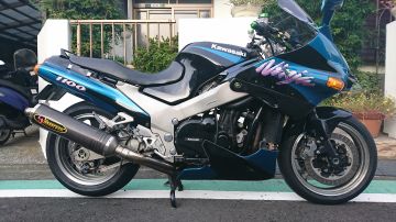 ZZR 1100D ハーフサイドカウル-