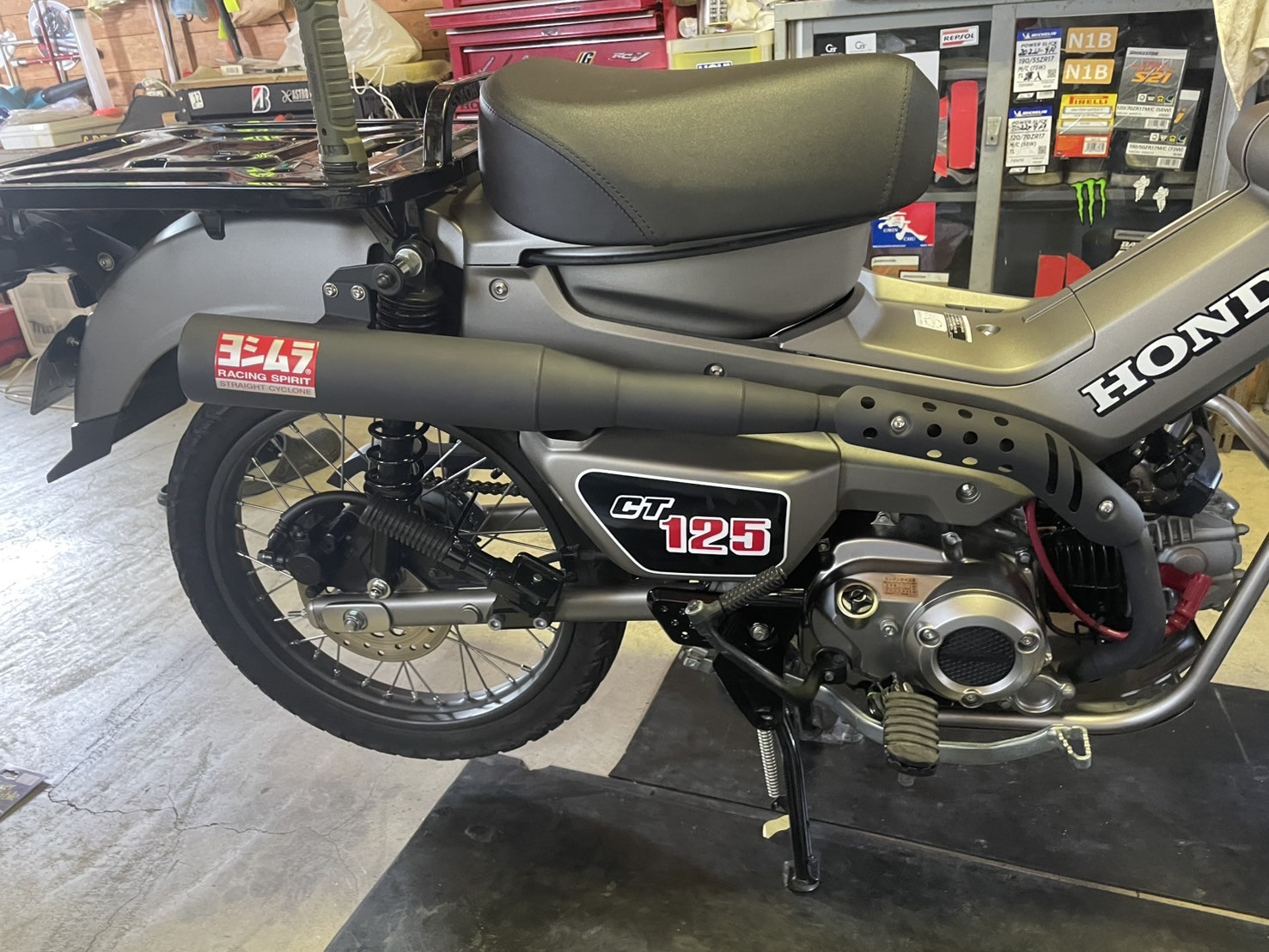 HONDA CT125 ハンターカブ YOSHIMURA:ヨシムラ 機械曲ストレート762