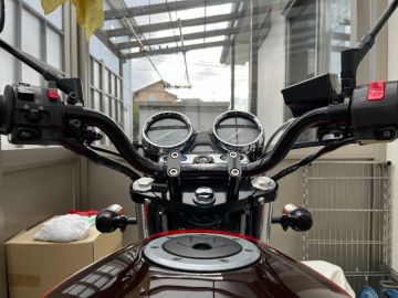 KAWASAKI ゼファーX HURRICANE:ハリケーン POLICE 2型 ハンドルセット