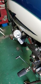 YAMAHA ビラーゴ250(XV250) Garage T&F:ガレージ T&F サイド出しミニ