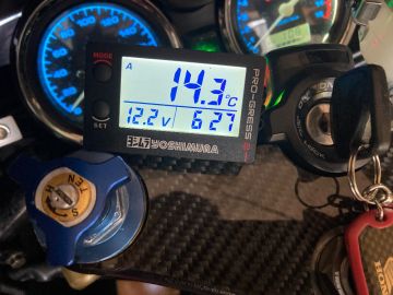 t　cb400sf ヨシムラ　テンプメーター　プログレス2 HONDA CB400スーパーフォア YOSHIMURA:ヨシムラ PRO-GRESS2