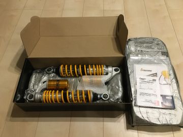 KAWASAKI ゼファー400 OHLINS:オーリンズ リアサスペンション