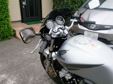 コンドルハンドル、ミラー HONDA CB400スーパーフォア HURRICANE:ハリケーン SWコンドル