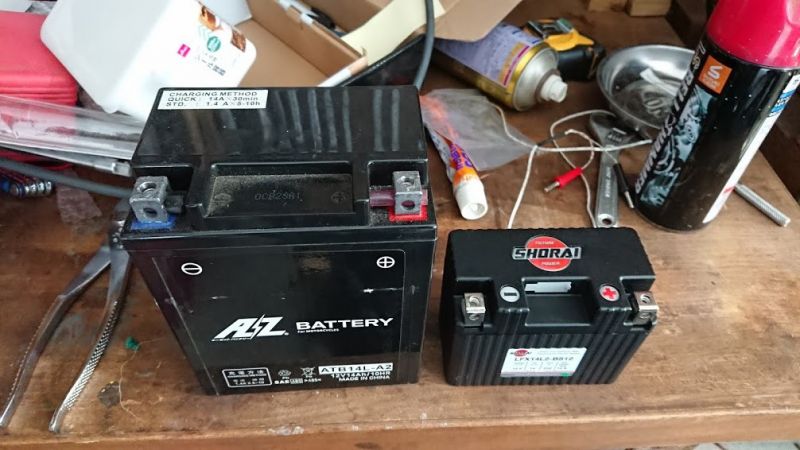 Shorai Battery ショーライバッテリー リチウムフェライトバッテリーのユーザーレビューやインプレッション ウェビック