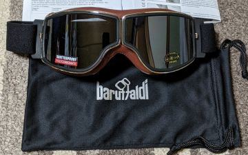 baruffaldi:バルファルディ JTT ゴーグルを使った、Urienさんのバイク