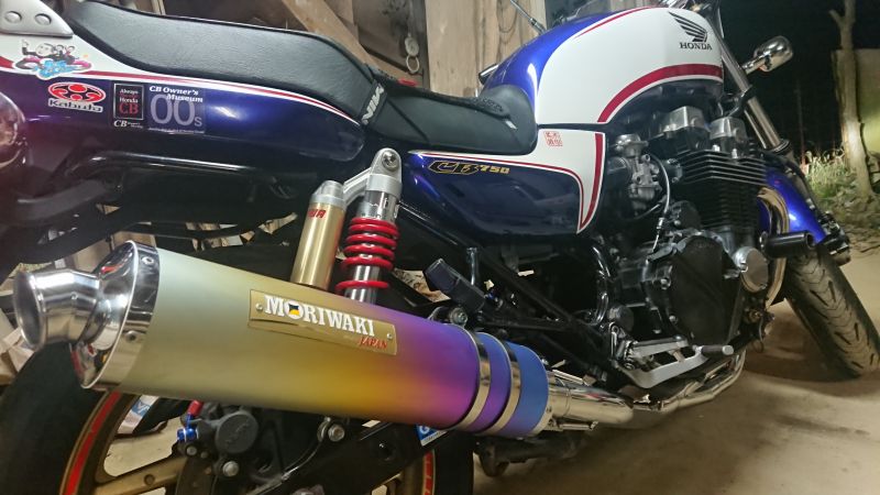 Webike Moriwaki Engineering モリワキエンジニアリング フルエキゾーストマフラー Zero ゼロ Ss Cb750 L2165 02 フルエキゾーストマフラー 通販