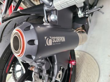 KAWASAKI ZX-6R SCORPION:スコーピオン レッドパワー スリップ KAWASAKI ZX-6R SCORPION:スコーピオン レッドパワー スリップ