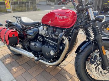 Bonneville Bobber リアキャリア HEPCO＆BECKER
