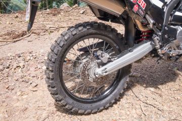 HONDA CRF250 RALLY MICHELIN:ミシュラン ANAKEE WILD【120/80-18 M/C 62S TT】アナキーワイルド  タイヤを使った、masaさんのバイク用品インプレッションです。バイク用品レビュー、口コミ、適合情報、コスパや性能評価は「ウェビック」