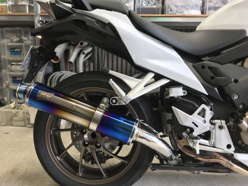 ホンダ Vfr800f マフラー 口コミ 動画インプレッション 1 バイクパーツ通販 Webike
