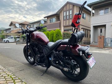 ホンダレブル1100シーシーバー 書き下ろさ