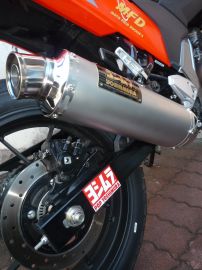 SUZUKI Vストローム250SX YOSHIMURA:ヨシムラ 機械曲GP-MAGNUM105