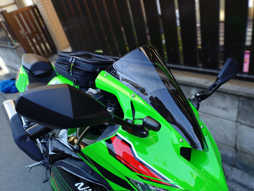KAWASAKI ZX-4RR DAYTONA:デイトナ ハイビジミラー ダイヤモンド