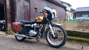 KAWASAKI W800 CHIC DESIGN:シックデザイン ロードコメット クラシック