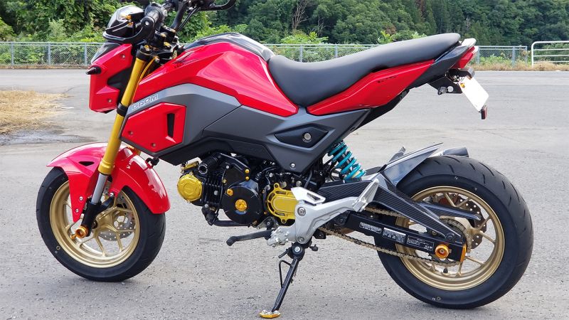 ホンダ グロム ボアアップキット 口コミ 動画インプレッション 1 バイクパーツ通販 Webike