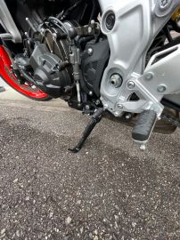 YAMAHA XSR900 GP EFFEX:エフェックス ショートサイドスタンドを使った