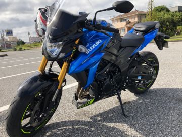 SUZUKI GSX-S750 MRA:エムアールエー スクリーンツーリングを