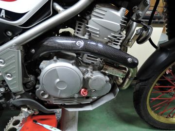 YAMAHA セロー 250 力造(Rikizoh):リキゾウ ヒートガード ノーマル
