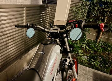 Webike | FAR エフエーアール ミラー FLEXI ハンドルミラー