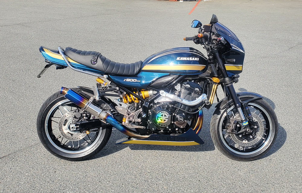 KAWASAKI Z900RS MAVERICK:マーヴェリック MV83チタンサイレンサー/3P
