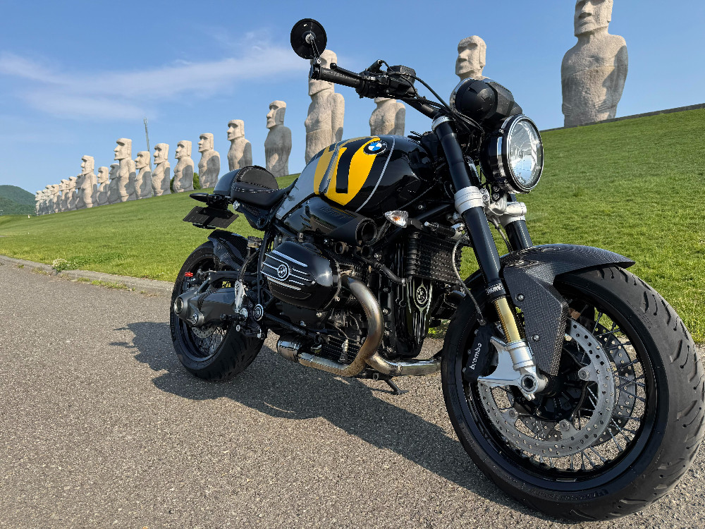 BMW R nineT OHLINS:オーリンズ 倒立フロントフォーク FG R&T 200を