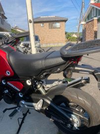 Honda グロム Honda ホンダ リアキャリア を使った 非公開ユーザーさんのバイク用品インプレッションです バイク用品レビュー 口コミ 適合情報 コスパや性能評価は ウェビック