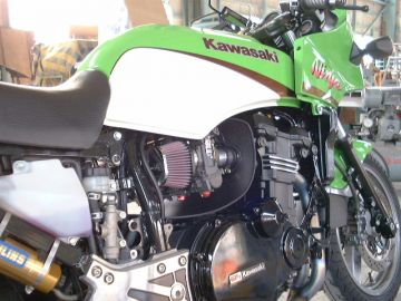 KAWASAKI GPZ900R YOSHIMURA:ヨシムラ TMR-MJNキャブレターを使った